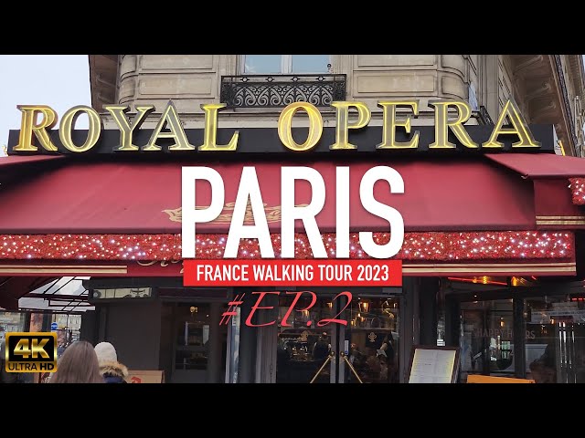 Paris France 🇫🇷 | Walking Tour EP.2 | 4k ULTRA HD |