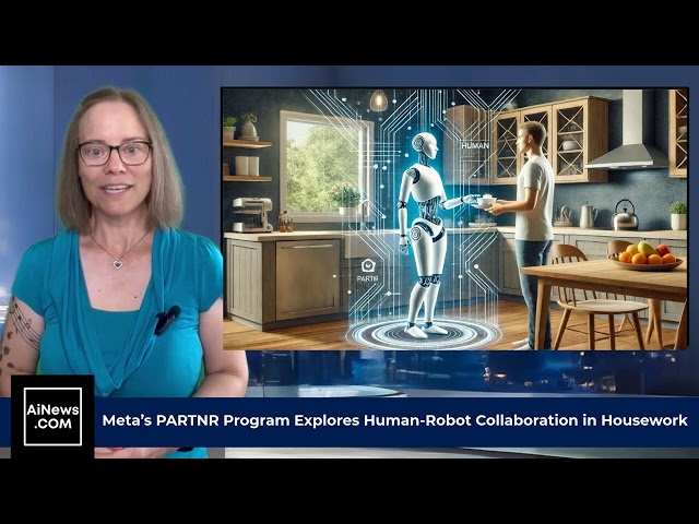 Meta’s PARTNR Program Explores Human-Robot Collaboration in Housework