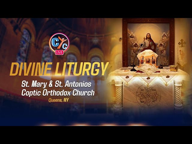 LIVE USA: The Divine Liturgy from St. Mary & St. Antonios Coptic Orthodox Church in Queens, NY.