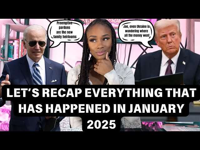 Episode 5: January 2025 News Recap – Trump’s Moves, Biden’s Last Days, Scandals & More!🔥 MUST-WATCH!