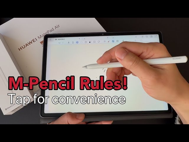 How to TURN ON & Use Double Tap on Huawei MPencil 3 for MatePad Pro/Air Tutorial!