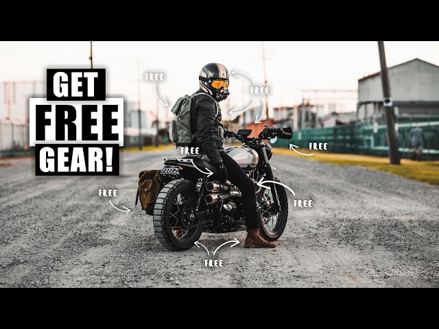 The secret to FREE Motorcycle Gear