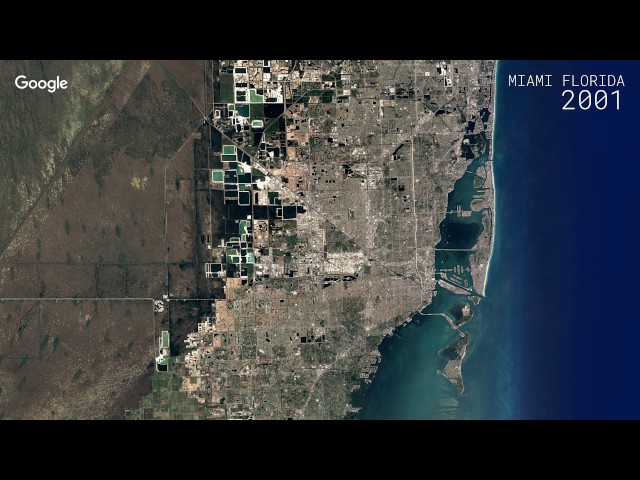 Google Timelapse: Miami, Florida