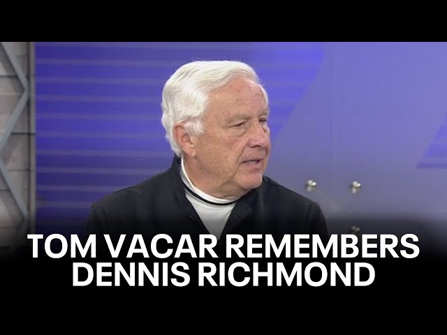 Reporter Tom Vacar remembers Dennis Richmond | KTVU