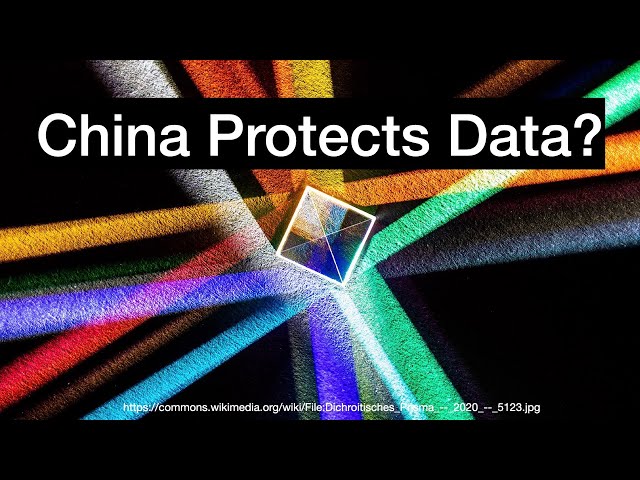 China Protects Data ? (Timestamps)