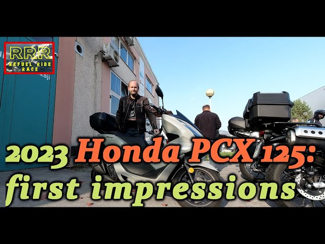 2023 Honda PCX 125: first impressions