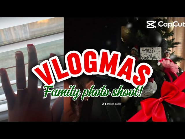 Grwm for a photo shoot/Vlogmas