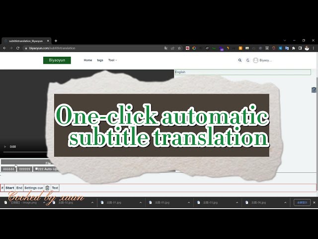 Fastest one click automatic translation of subtitl [ Free ]