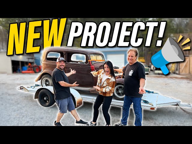 Building a Hot Rod to Drive to Go on an Epic Roadtrip! All Steel 1934 Ford Tudor Sedan 🔥