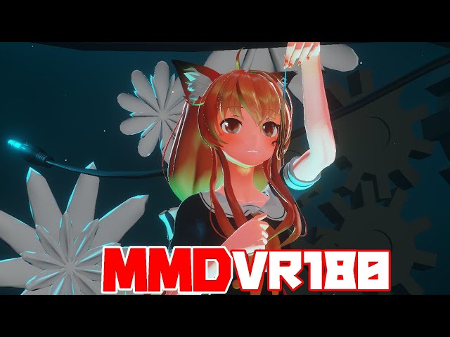 【5KVR180 MMD 】1000年生きてるを踊るYYB sailor PilouさんはVRで見るとさらにかわいいのぜ。