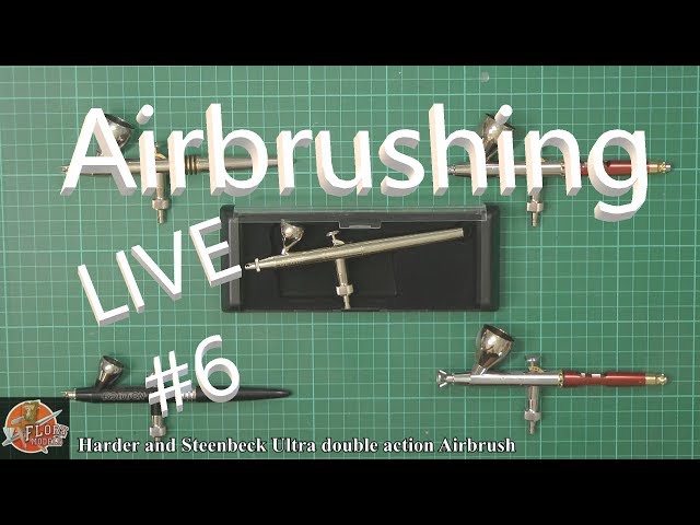 Flory Models Live...Airbrush Tutorial 6