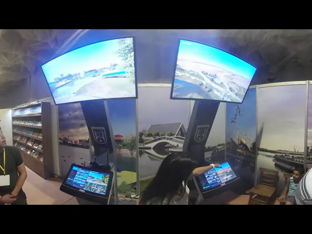 PanoramicWEB VR Kiosk Powered by Samsung Gear VR