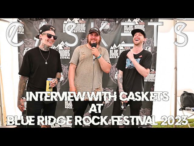 Interview W/Caskets: Culture Shocks + Best Southern Impressions + More Blue Ridge Rock Festival 2023