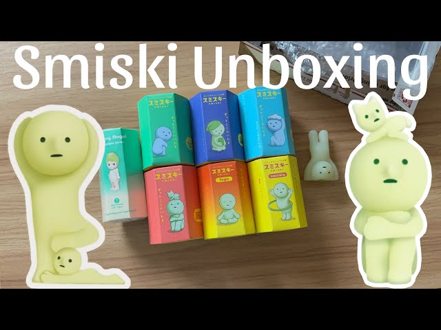 Smiski toilet| living| bed| yoga| bath| exercising & Sonny angel Vegetable series UNBOXING!!!