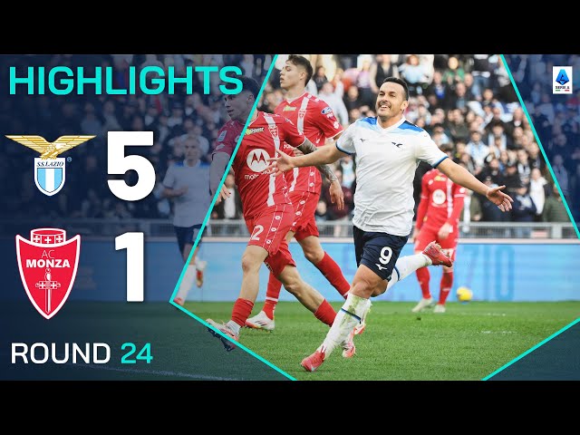 LAZIO-MONZA 5-1 | HIGHLIGHTS | Pedro Nets Double In Lazio Rout | Serie A 2024/25