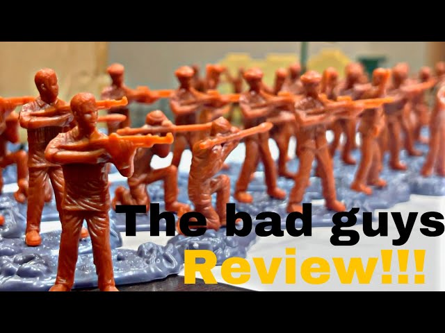 Insurgent plastic army men toy set review