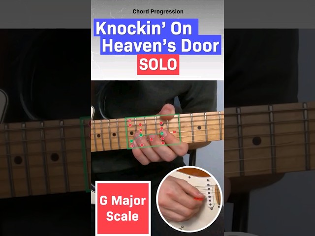 How to play the solo on Knockin' On Heaven's Door by Guns n' Roses