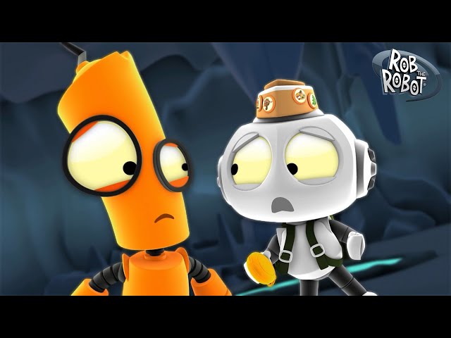 Cave Planet Adventures | Rob The Robot | Preschool Learning