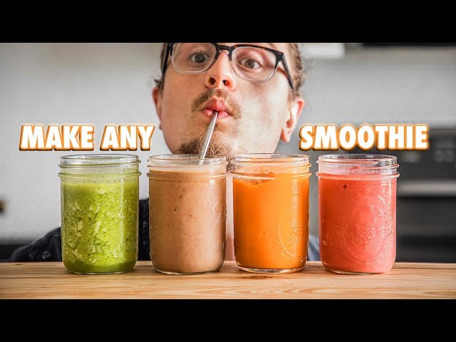 The Easy Guide On Making Just About Any Smoothie