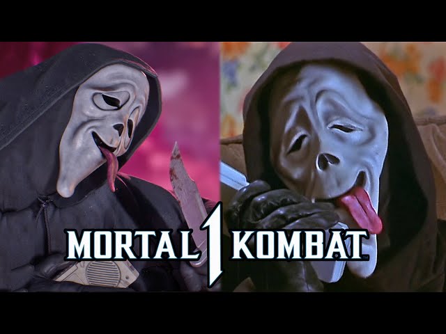 MK1 - Ghostface Scary Movie References