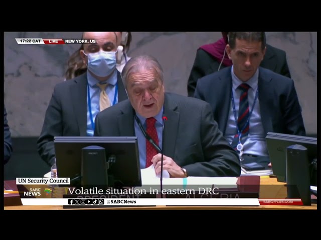 DRC Conflict | UN Security Council holding a briefing on DRC conflict