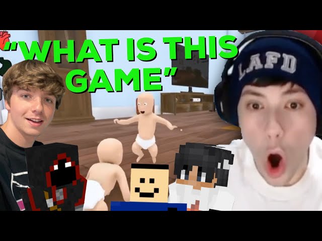 George, Sapnap, Karl, Quackity and Bad play the most HILARIOUS game EVER! (Georgenotfound VOD)