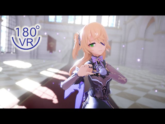 【VR180】【Fischl】Renai Circulation【Genshin Impact MMD】