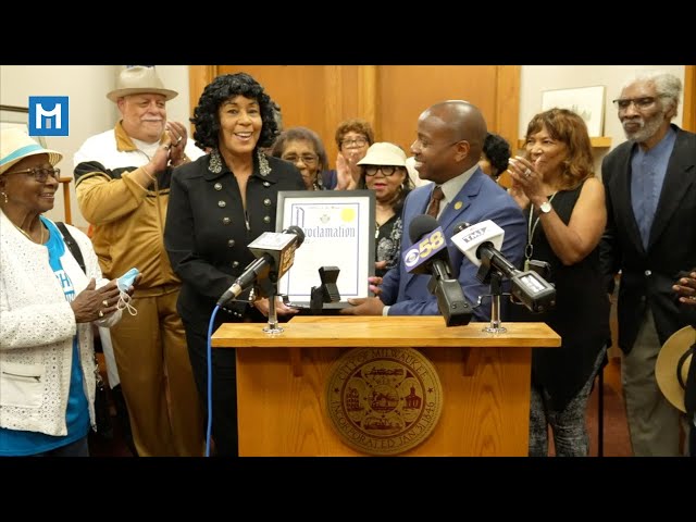 Proclamation for Yvonne Kemp Day in Milwaukee