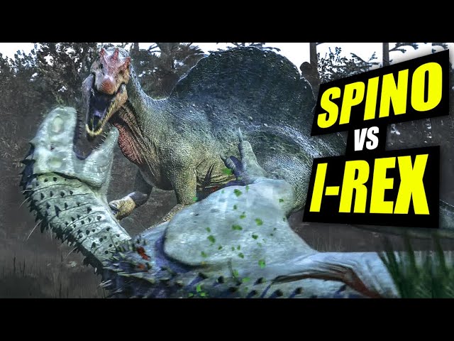 Indominus Rex vs Spinosaurus | Animated