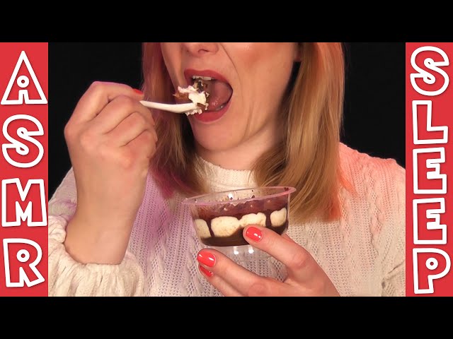 Fantastic soft eating sounds | ASMR | Tiramisu 🤤