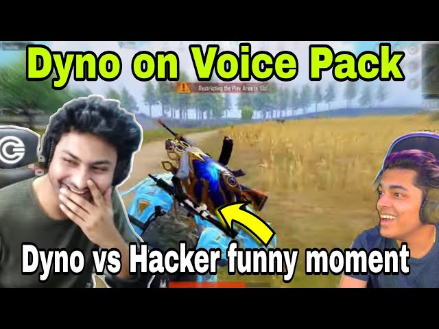 🇮🇳Dynamo on jonathan voice pack🔥 Dynamo vs Hacker funny moment😂hydra esports