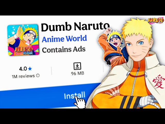 I Played Dumbest Naruto Games 🔥 on Play Store 🤯