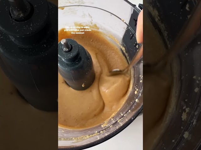 2 INGREDIENT CREAMY PEANUT BUTTER 🥜