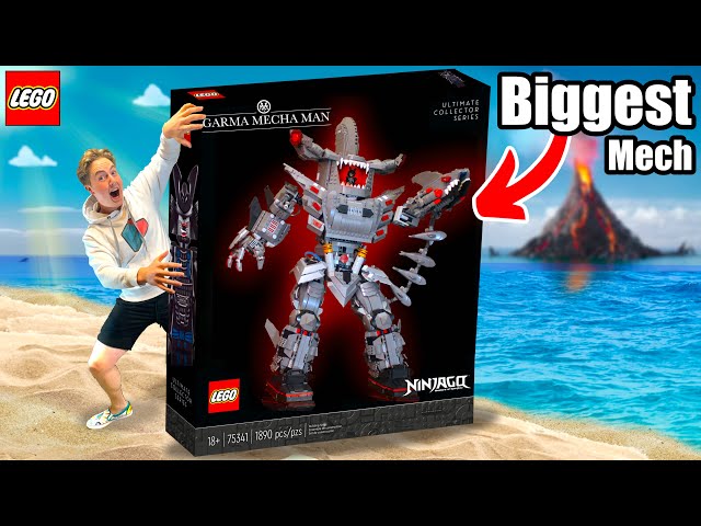 Biggest Garma Mecha Man MOC! -Lego Ninjago Movie