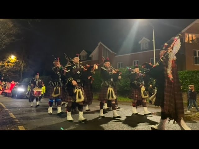 Reading Scottish Pipes and Drums - Beaconsfield Festival of Lights