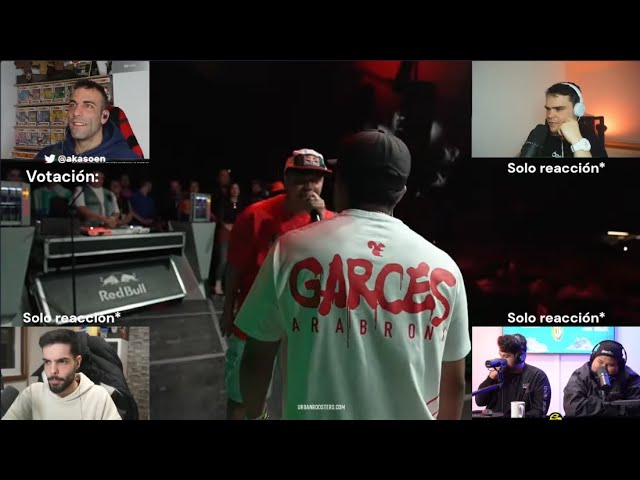 MULTIREACCION MINUTAZO | VALLEST vs GARCES | FMS MÉXICO | #fmsméxico #fmsmex #urbanroosters