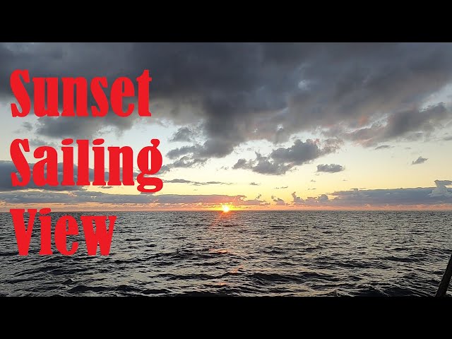 Sunset Sailing View