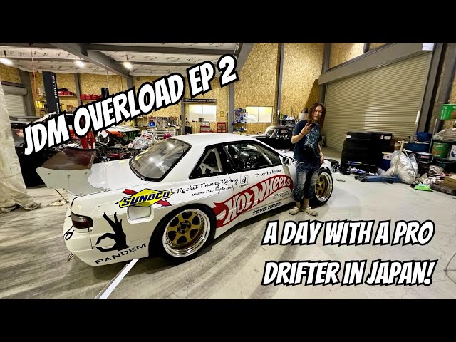 Spending the day with pro drifter Toshiking at his shop in Japan!