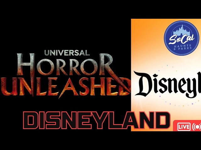 Disneyland VS Universal Horror Unleashed Las Vegas HHN LIVE