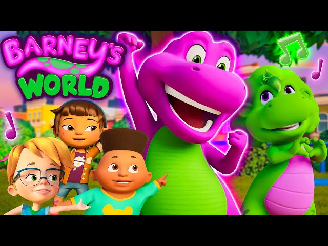 I Gotta Find My Glow | Barney's World | Music Video | Cartoons For Kids