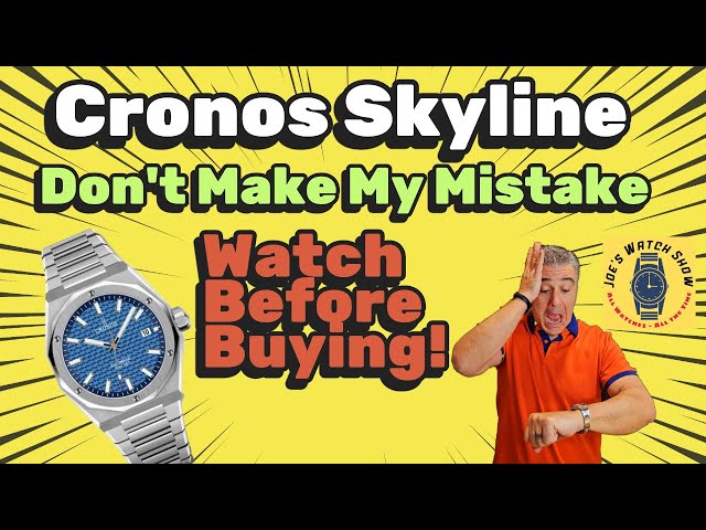 Don't Make My Mistake! Watch this Cronos Skyline Review before you buy!