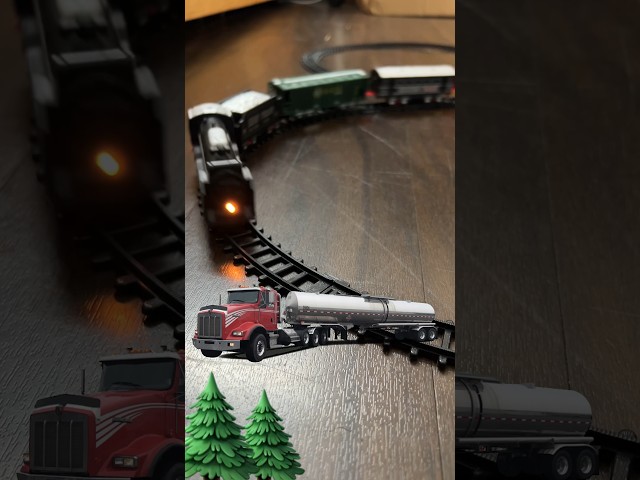 Tanker truck is stucking the railway track and train is approaching fast | Centy Train | Metro