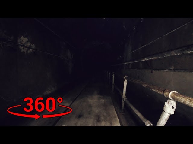 360 Tour of... ABANDONED UNDERGROUND FUEL DEPOT!