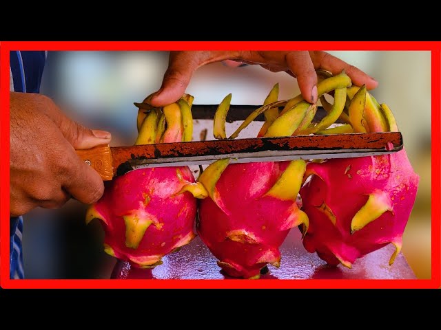 FRUIT NINJA of FRUITS | Amazing Fruits Cutting Skills | Indian Street Food In 2024