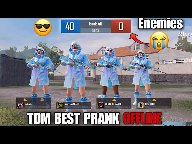 😂PRANK OFFLINE TDM & ZERO KILL CHALLENGE 😎Solo VS Squad🔥SAMSUNG,A3,A5,J2,J3,J5,J7,S5,S6,J1,XMAX