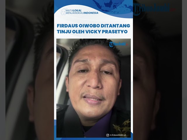 Firdaus Oiwobo Ditantang Tinju oleh Vicky Prasetyo