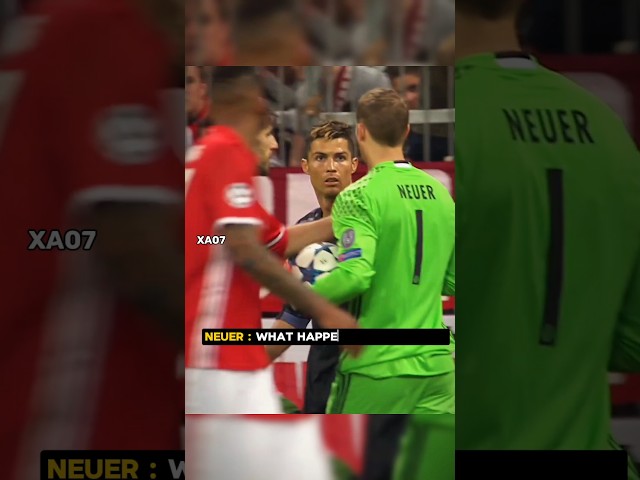 Ronaldo Revenges Neuer🥶☠️ #shorts #ronaldo #messi #shortsvideo