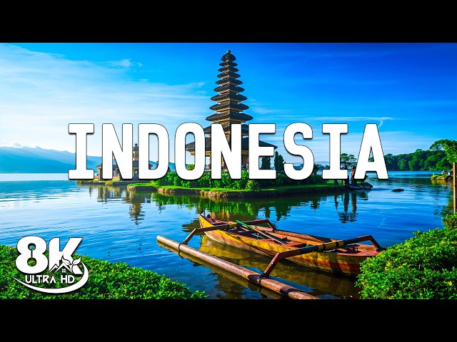 Discover Indonesia | The Most Beautiful Places in Indonesia | 8K Ultra HD Video