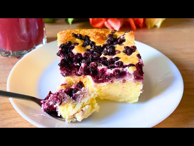 Cottage cheese casserole without flour! Very tasty and tender casserole!