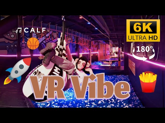 【VR180 6K】Happy monkey 🐒  | CalfVR | Meta Quest